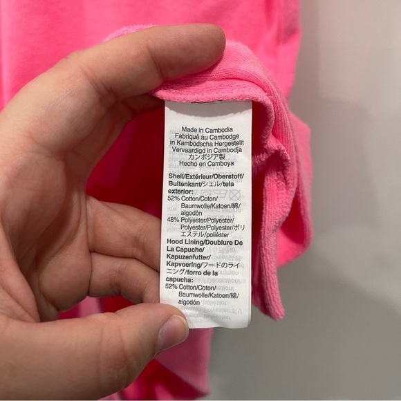 J. Crew Crewcuts Girls’ Terry Hoodie Dress UPF 50 Size 12 - Picture 7 of 10